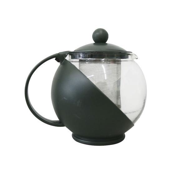 Imagem de Bule para chá de vidro e plástico com infusor interno 1250ml
