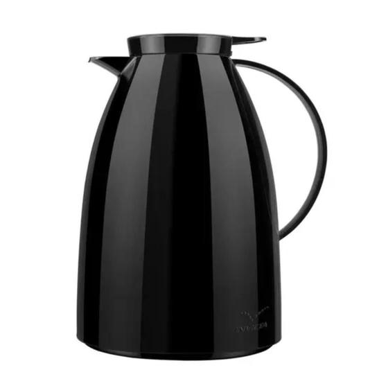 Imagem de Bule Térmico Invicta Viena 1L Preto Com Gatilho