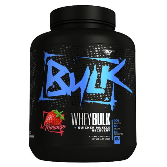 Imagem de Bulk Whey Protein Muscle Recovery 1800g Bulk Nutrition