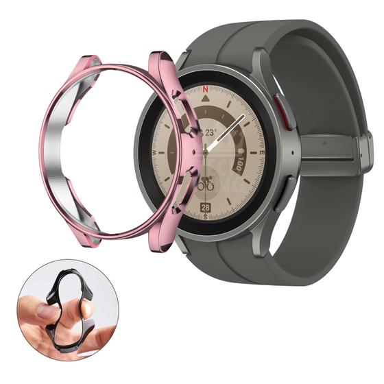 Imagem de Bumper Protetor Tpu Compatível Com Galaxy Watch 5 Pro 45Mm