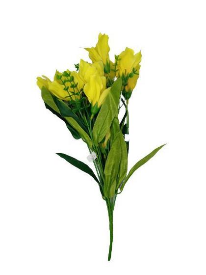 Buque astromelia x7 amarelo grillo - Flor e Planta Artificial - Magazine  Luiza