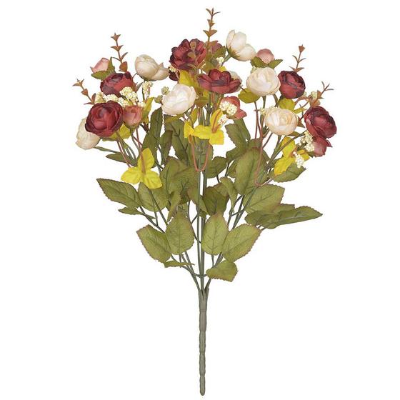 Buquê de Camélia Artificial 37cm - Flor Arte - Flor e Planta Artificial -  Magazine Luiza