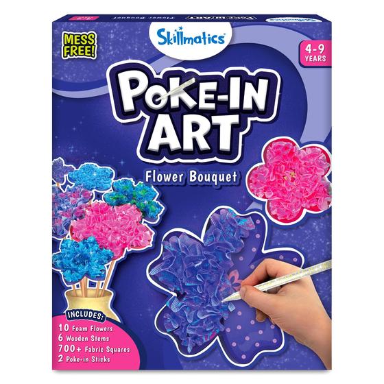 Imagem de Buquê de Flores Poke-in Art Skillmatics - Kit de Artesanato