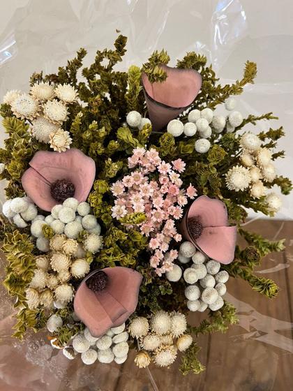 Buquê de flores secas desidratada decoração vaso arranjo - CHARMHOUSE -  Outros Decoração - Magazine Luiza