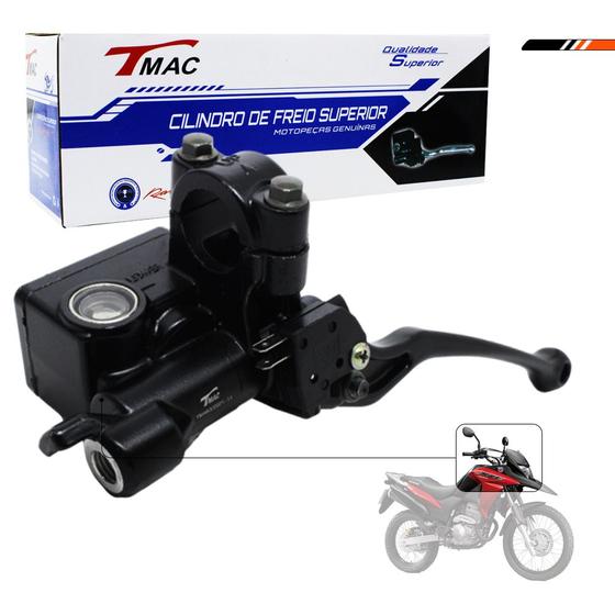 Imagem de Burrinho de Freio Xre 300 2009 a 2020/ Nx 400 Falcon 1999 a 2008/ Nx 400i Falcon 2013 a 2015 Cilindro Mestre T-mac