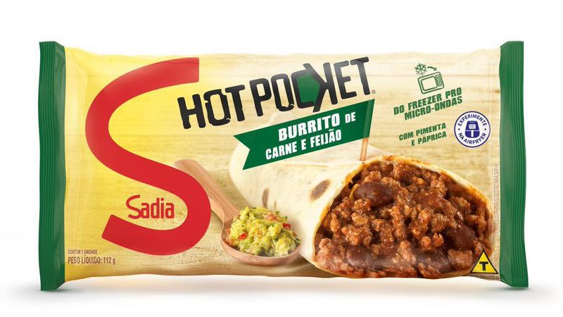 Burrito Chilli Com Carne Hot Pocket 112g Menor preço em Burrito Chilli Com Carne Hot Pocket 112g