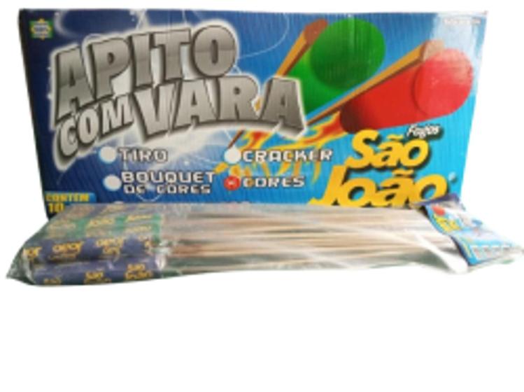 Imagem de busca pé apito com barulho ou cracklig cartela c/12 unidades
