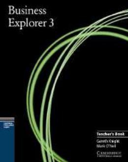 Imagem de Business explorer tb 3 - CAMBRIDGE AUDIO VISUAL & BOOK TEACHER