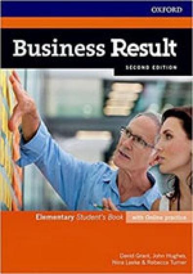 Imagem de Business result - elementary - student's book with online practice