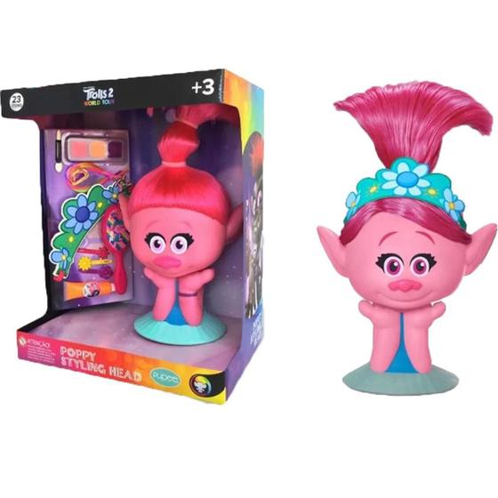 Busto Boneca Poppy - Pentear E Maquiar - Pupee - Bonecas - Magazine Luiza