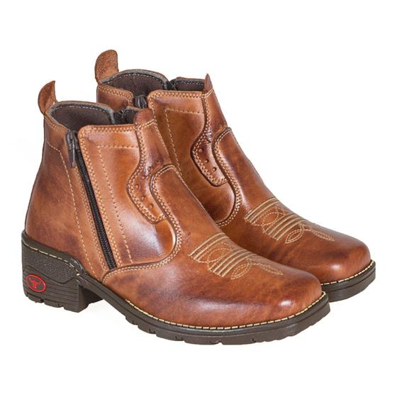 Imagem de Butina Infantil Masculina Cano Curto estilo Texana Country Confortável