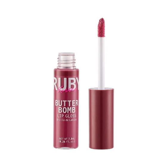 Imagem de Butter Bomb Gloss Ruby Kisses Blushing 08 RBL08 Kiss NY