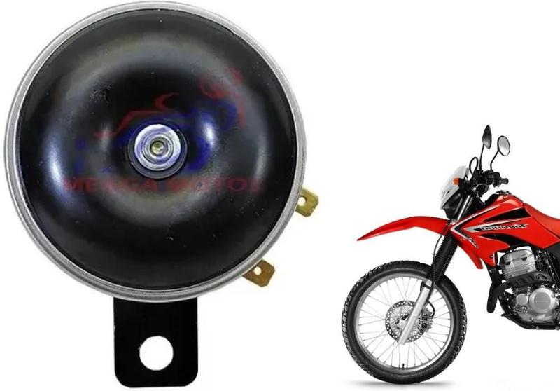 Imagem de Buzina Alta 12V Moto Twister Tornado Cb 300 Xre 300 Cb 500