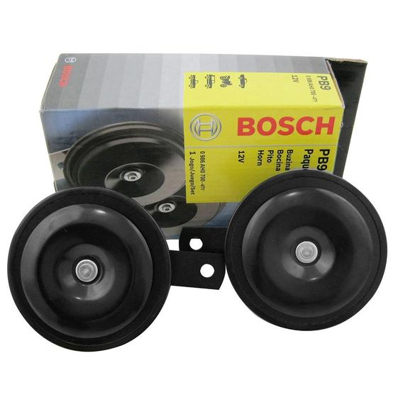 Imagem de Buzina Bosch modelo paquerinha Bi-Bi 12V Universal preta - B0986AH0700