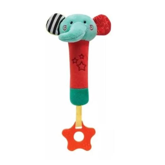 Imagem de Buzininha Com Mordedor Happy Zoo Elefante - Buba
