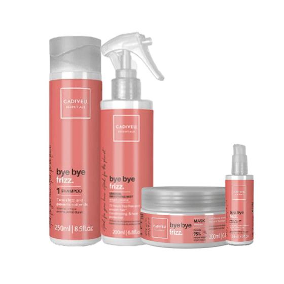 Imagem de Bye Bye Frizz Shamp. Másc. Leave-in e Finalizador - Cadiveu