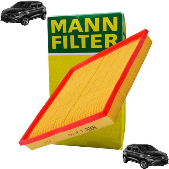 Imagem de C 30 100 - Filtro De Ar - Argo 2017 A 2021 / Cronos 2017 A 2021 - Mann Filter