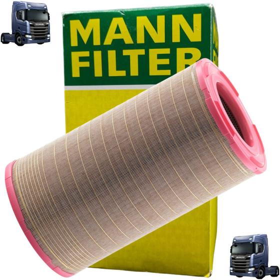 Imagem de C 30 1500 - Filtro De Ar - P 114 1998 A 2012 / P 124 1998 A 2005 / R 114 1998 A 2005 / R 124 1998 A 2009 / R 164 2000 A 2005 / R 500 2007 A 2024 - Man