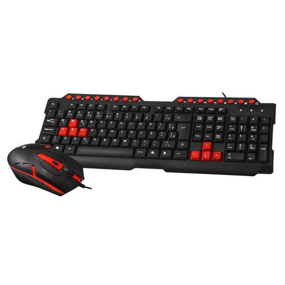 Imagem de C3tech kit teclado e mouse gamer - gk-20bk