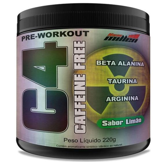 Imagem de C4 Caffeine Free Pre-Workout - 220g Limão - New Millen