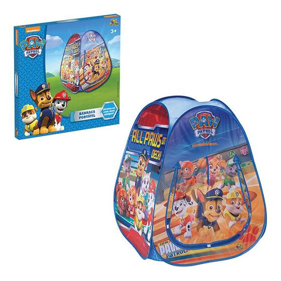 Cabana Barraca Infantil Portatil Patrulha Canina Art Brink - Playground ...
