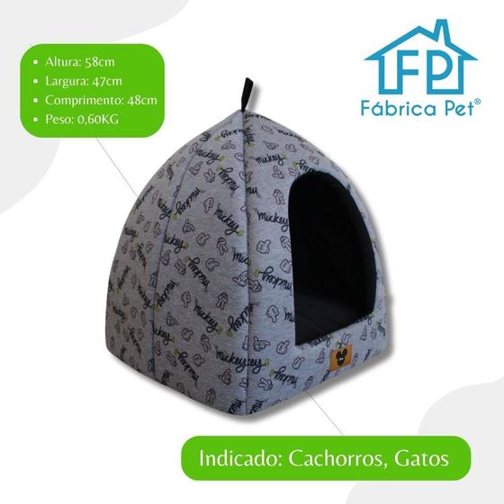 Imagem de Cabana Polegar Mickey Fábrica Pet - Fabrica Pet