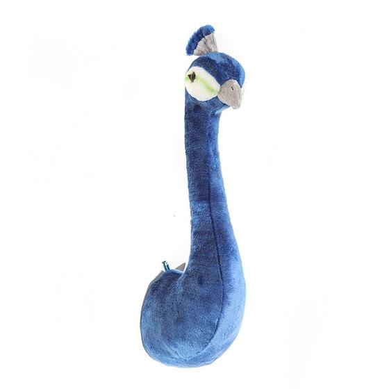 Imagem de Cabeça de Pelúcia de Parede   Pavão Elliott  Wild & Soft