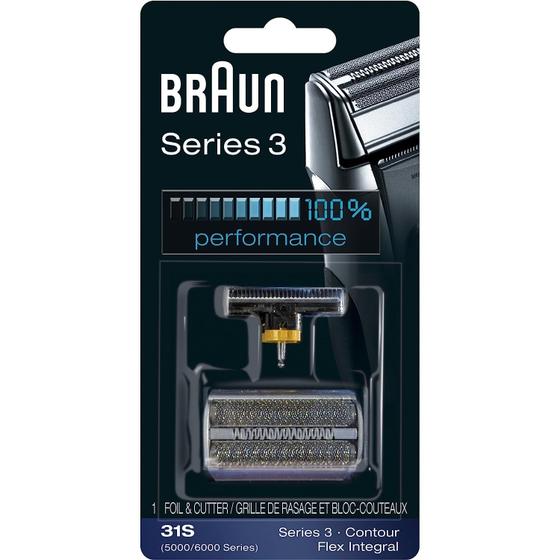 Imagem de Cabeça de Reposição para Barbeador Elétrico Braun Series 3 31S