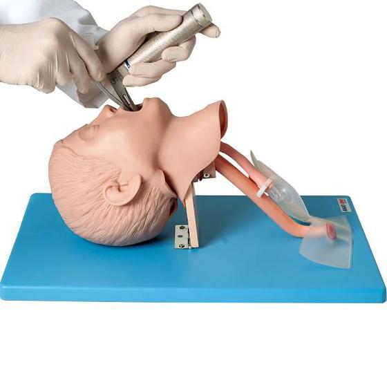 Imagem de Cabeça Infantil Intubação Traqueal Avançado Simulador Médico