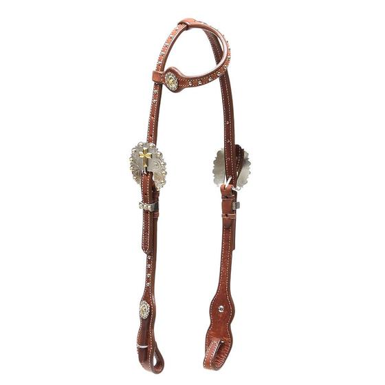 Imagem de Cabeçada 1 Orelha com Apliques Havana Top Equine 37725