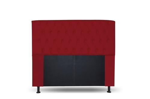 Imagem de Cabeceira 195 sophia cor suede vermelho topázio decor