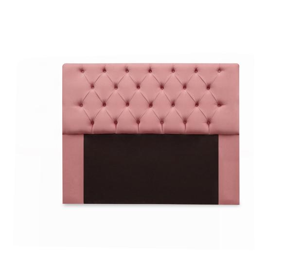 Imagem de Cabeceira Anjos King 195cm Suede Rosa