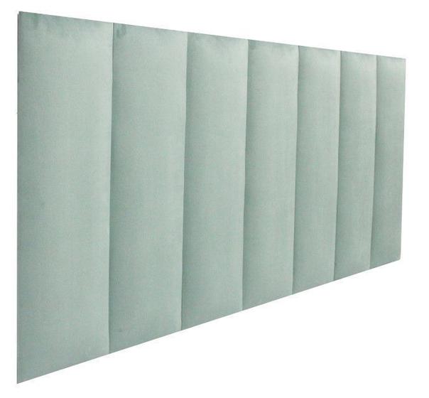 Cabeceira Cama Box Casal Veludo Kit 7 Placas Palito Menor preço em Cabeceira Cama Box Casal Veludo Kit 7 Placas Palito