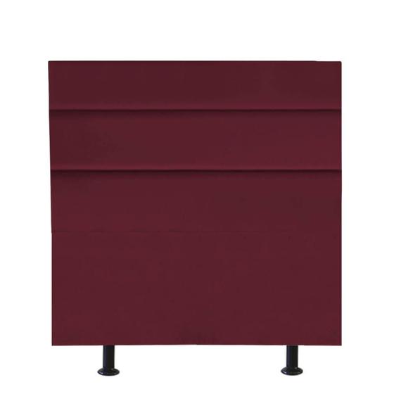 Imagem de Cabeceira Cama Box Solteiro Argentina 90 cm Suede