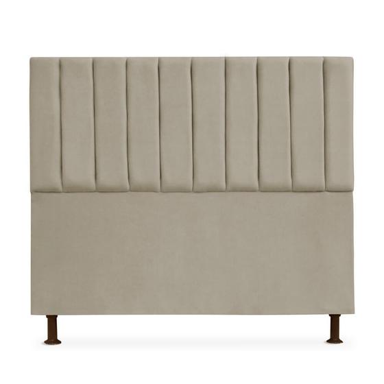 Cabeceira Cancun Para Cama Box Queen Size 160cm Suede - Ecotec Decor Menor preço em Cabeceira Cancun Para Cama Box Queen Size 160cm Suede - Ecotec Decor