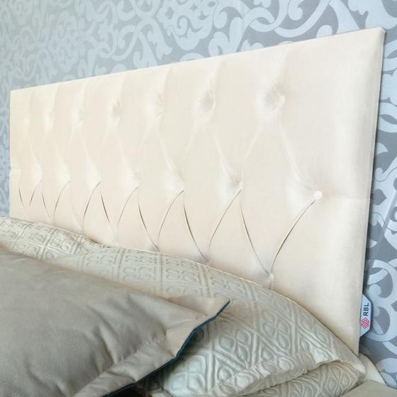 Cabeceira Capitone Luna Suede Liso Bege Casal RBL 140 x 120 Menor preço em Cabeceira Capitone Luna Suede Liso Bege Casal RBL 140 x 120