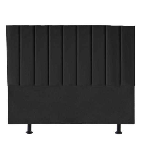 Cabeceira Carla 140 cm Estofada Cama Box Casal Suede Menor preço em Cabeceira Carla 140 cm Estofada Cama Box Casal Suede