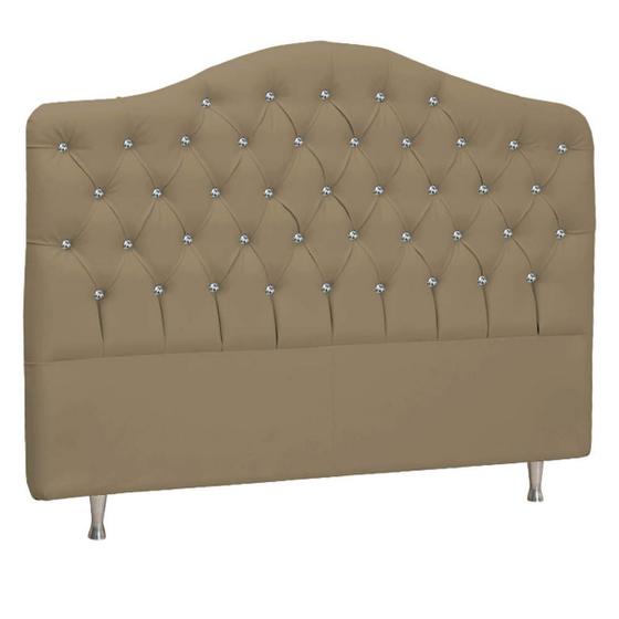 Imagem de Cabeceira Casal Florence P04 140 cm Suede - ADJ Decor