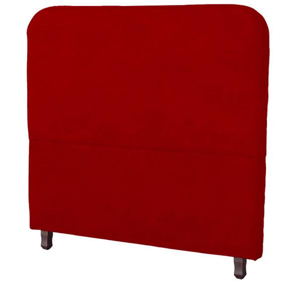 Cabeceira Casal King Size Estofada para Cama Box Lizza Veludo Menor preço em Cabeceira Casal King Size Estofada para Cama Box Lizza Veludo