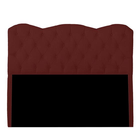 Cabeceira Casal King Size Estofada para Cama Box Verona Veludo Menor preço em Cabeceira Casal King Size Estofada para Cama Box Verona Veludo