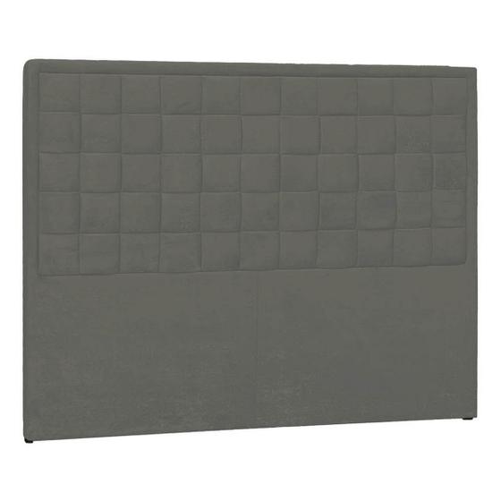 Imagem de Cabeceira Casal Palermo P04 140 cm Suede - ADJ Decor