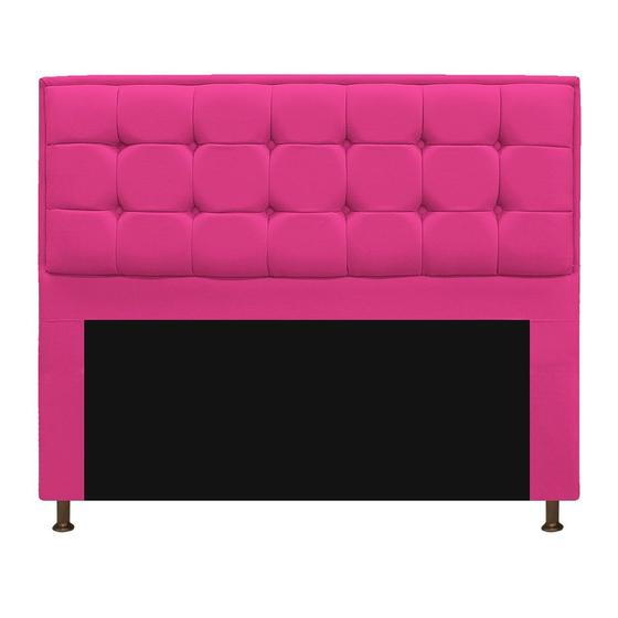 Imagem de Cabeceira Copenhague 195 cm King Size Suede Pink AM Decor