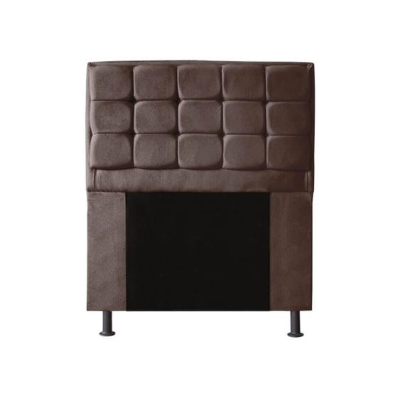 Imagem de Cabeceira Copenhague Para Cama Box Solteiro 100cm com Capitonê Suede - Ecotec Decor