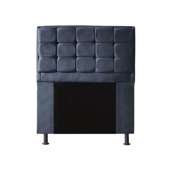 Imagem de Cabeceira Copenhague Para Cama Box Solteiro 100cm com Capitonê Suede - Renascer Decor