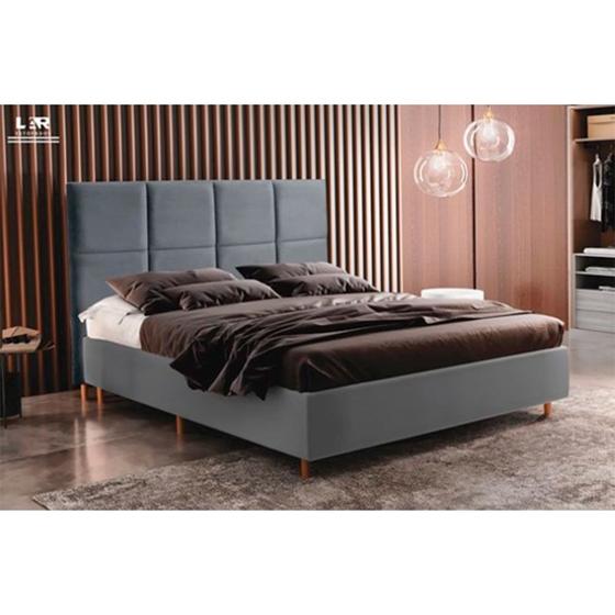 Imagem de Cabeceira Costurada Placa Detalhada King 193cm Suede Meu Sofá Online