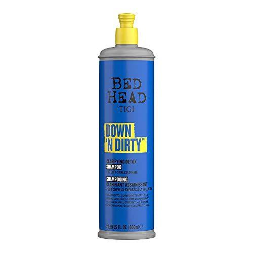 Imagem de Cabeceira da cama por TIGI Down N' Dirty Clarifying Detox Shampoo para Limpeza 20.29 fl oz