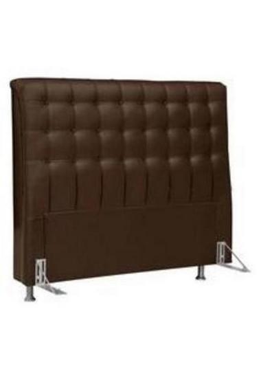Imagem de CABECEIRA DE CAMA BOX 140cm ANA CASAL MATERIAL SINTÉTICO CACAU TOPÁZIO