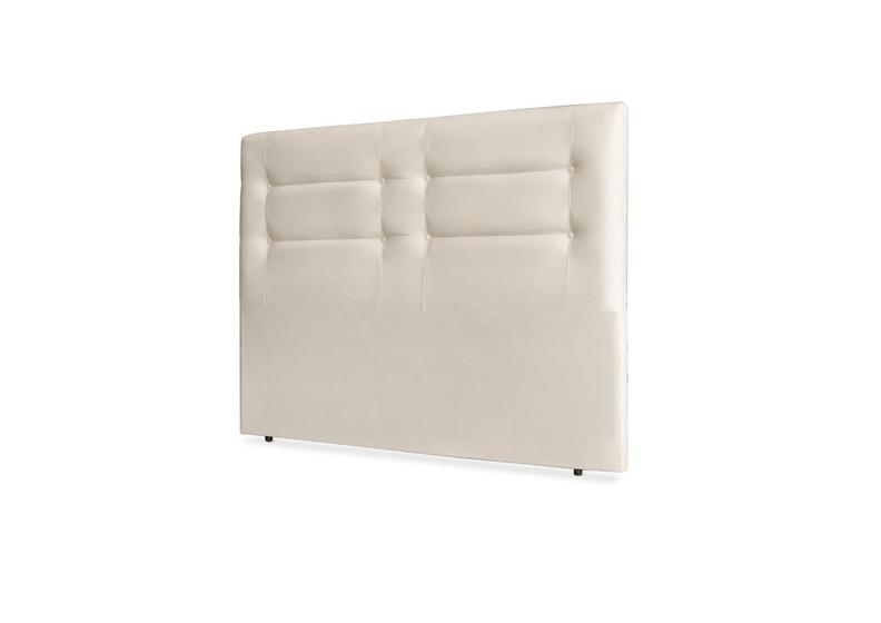 Imagem de Cabeceira De Cama Box Isa Solteiro 90cm X 106cm Suede Bege Ms Decor