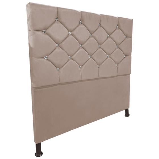Cabeceira de Cama Box Queen Estofada Kasi - Cores Menor preço em Cabeceira de Cama Box Queen Estofada Kasi - Cores