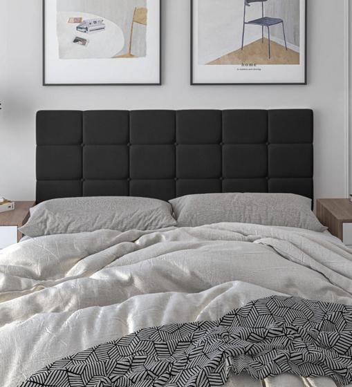 Cabeceira de Cama Estofada Cama de Casal Bia Requinte Luxo Wood Calipha Intense Classic 1,40 Cores Menor preço em Cabeceira de Cama Estofada Cama de Casal Bia Requinte Luxo Wood Calipha Intense Classic 1,40 Cores
